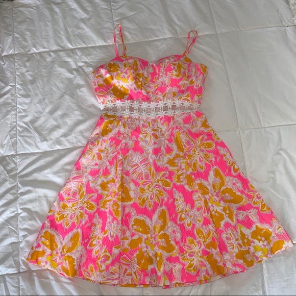 Lilly Pulitzer Lenore Cut Out Dress - Picture 6 of 7